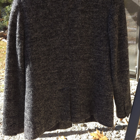 Talbots Petite Polyester/Wool Blend One Button Blazer Sz 8P - Picture 3 of 9